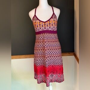 Athleta Bombay Shorebreak Racerback Athletic Swim Dress Size Small